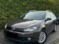 Gebraucht VW Golf VI Style 105 PS (77 kW) 2011 Braun Kleinwagen