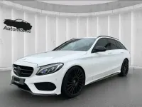 Gebraucht Mercedes C200 AMG 135 PS (99 kW) 2015 Weiß Kombi