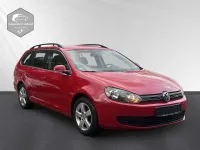 Gebraucht VW Golf VI 105 PS (77 kW) 2010 Rot Kleinwagen