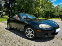 Gebraucht Mazda MX5 110 PS (80 kW) 2002 Schwarz Cabrio