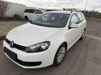 Gebraucht VW Golf VI Trendline 105 PS (77 kW) 2012 Weiß Kleinwagen