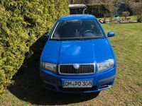 Gebraucht Skoda Fabia 2006 Blau Kleinwagen