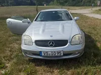 Gebraucht Mercedes SLK200 163 PS (119 kW) 2002 Silber Cabrio