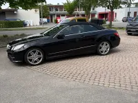 Gebraucht Mercedes E200 AMG 2012 Schwarz Cabrio