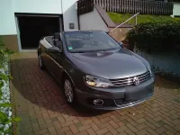 Usata VW Eos 122 CV (89 kW) 2012 Grigio Cabrio