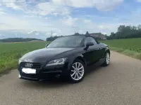 Gebraucht Audi TT Roadster S-Line 160 PS (117 kW) 2011 Schwarz Cabrio