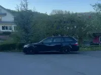 Gebraucht BMW 525 197 PS (144 kW) 2008 Schwarz Kombi