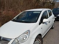 Gebraucht Opel Corsa 60 PS (44 kW) 2009 Weiß Kleinwagen