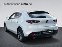 Gebraucht Mazda 3 Exclusive-Line 162 PS (119 kW) 2025 Weiß (ceramic white) Limousine