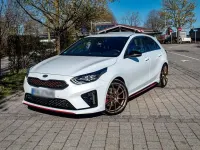 Gebraucht Kia Ceed GT GT 204 PS (150 kW) 2020 Weiß Limousine