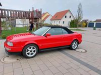 Second-hand Audi 80 114 CP (83 kW) 1996 Roșu Cabrio