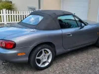 Gebraucht Mazda MX5 110 PS (80 kW) 2000 Silber Cabrio