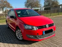 Gebraucht VW Polo Style 90 PS (66 kW) 2011 Rot Kleinwagen