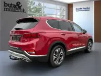 Gebraucht Hyundai Santa Fe Premium 197 PS (144 kW) 2019 Rot SUV