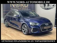 Brugt Audi A3 S-Line 110 HK (80 kW) 2022 Blå Sedan