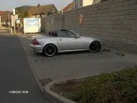 Gebraucht Mercedes SLK320 218 PS (160 kW) 2000 Silber Cabrio