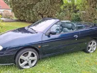 Gebraucht Renault Mégane Cabriolet 107 PS (78 kW) 2000 Blau Cabrio