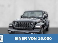 Gebraucht Jeep Wrangler Unlimited Rubicon 272 PS (200 kW) 2024 Schwarz SUV