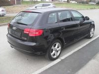 Gebraucht Audi A3 Ambiente 140 PS (102 kW) 2008 Phantomschwarz perleffekt Kleinwagen