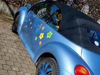 Gebraucht VW New Beetle Cabriolet 102 PS (75 kW) 2004 Blau Cabrio