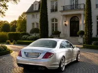 Gebraucht Mercedes CL500 AMG 388 PS (285 kW) 2007 Silber Coupé