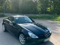 Second-hand Mercedes SLK200 204 CP (150 kW) 2007 Negru Cabrio