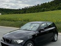 Gebraucht BMW 116 122 PS (89 kW) 2008 Schwarz Kleinwagen