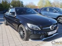 Gebraucht Mercedes C250 AMG line 211 PS (155 kW) 2017 Obsidianschwarz metallic (metallic) Cabrio