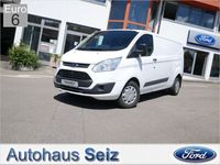 Gebraucht Ford Transit Custom Trend 105 PS (77 kW) 2017 Weiss / frostweiß Van