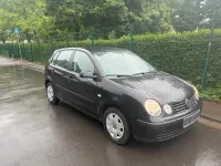 Gebraucht VW Polo 64 PS (47 kW) 2005 Schwarz Kleinwagen