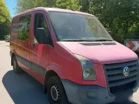 Usado VW Crafter 108 HP (79 kW) 2009 Vermelho Van