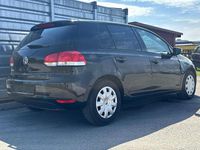 Gebraucht VW Golf VI Trendline 80 PS (58 kW) 2010 Schwarz Kleinwagen