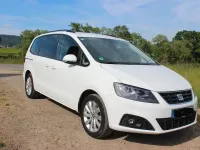 Gebraucht Seat Alhambra Reference 150 PS (110 kW) 2018 Weiß Van / Kleinbus