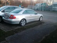 Gebraucht Mercedes CLK200 183 PS (134 kW) 2007 Silber Coupé