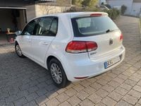 Gebraucht VW Golf VI Trendline 80 PS (58 kW) 2009 Weiß Kleinwagen
