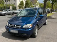 Gebraucht Opel Zafira 125 PS (91 kW) 2005 Blau Van / Kleinbus