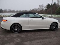 Gebraucht Mercedes E400 AMG line 333 PS (244 kW) 2018 Weiss met Cabrio