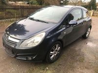 Gebraucht Opel Corsa Edition 80 PS (58 kW) 2008 Blau Kleinwagen