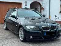Brugt BMW 325 197 HK (144 kW) 2009 Sort Stationcar