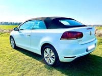 Gebraucht VW Golf Cabriolet Life 105 PS (77 kW) 2013 Weiß Cabrio