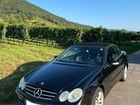 Gebraucht Mercedes CLK200 Avantgarde 184 PS (135 kW) 2008 Schwarz Cabrio