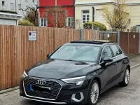 Używany Audi A3 Advanced 150 KM (110 kW) 2020 Czarny Sedan/Limuzyna