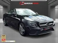 Gebraucht Mercedes E200 AMG 184 PS (135 kW) 2018 Obsidianschwarz  metalliclack Cabrio