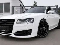Usata Audi S8 plus 605 CV (444 kW) 2017 Bianco Berlina