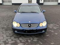 Gebraucht Mercedes CLK200 Elegance 163 PS (119 kW) 2004 Blau Coupé