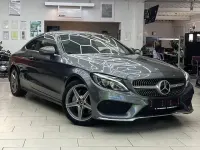 Gebraucht Mercedes C200 AMG line 184 PS (135 kW) 2017 Selenitgrau  metalliclack Coupé