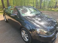 Second-hand VW Golf Cabriolet 122 CP (89 kW) 2012 Negru Cabrio