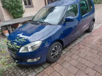 Gebraucht Skoda Roomster Plus Edition 86 PS (63 kW) 2013 Blau Van / Kleinbus