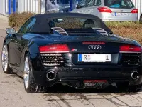 Gebraucht Audi R8 Spyder Basis 430 PS (316 kW) 2015 Schwarz Cabrio
