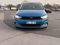 Gebraucht VW Touran Highline 150 PS (110 kW) 2016 Blau Van / Kleinbus